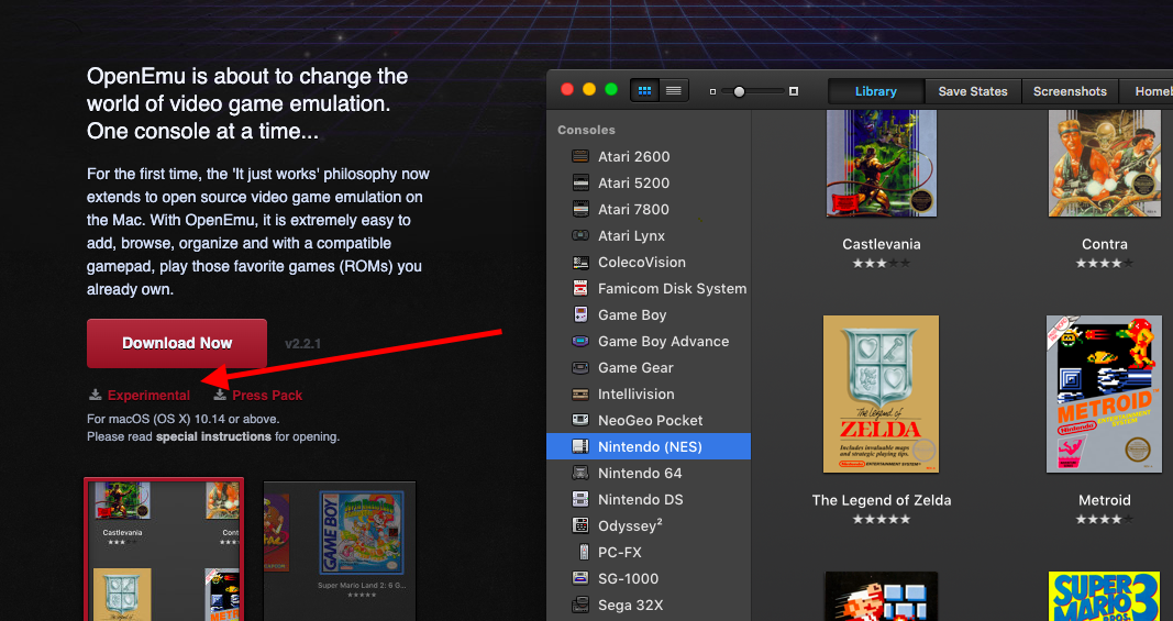 neds emulator for mac